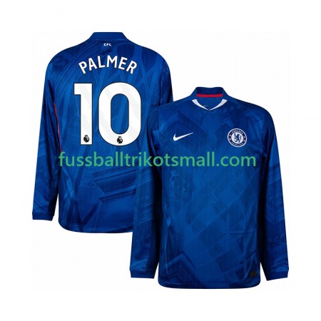 Fußballtrikots Chelsea Cole Palmer 10 2025-2026 Langarm Heimtrikotsatz kaufen